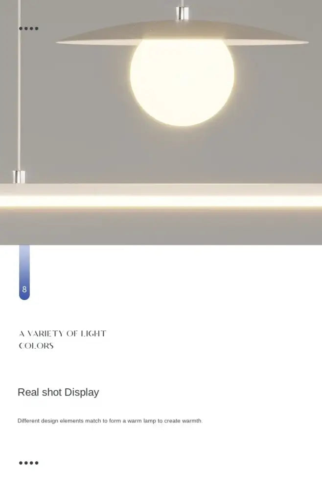 Modern Dimmable LED Pendant Light – Linear Kitchen Island Fixture