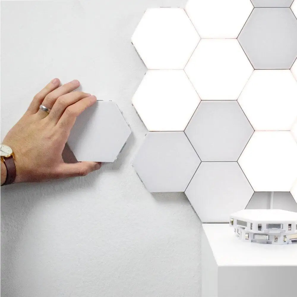 Modular Hexagon Touch LED Wall Lights