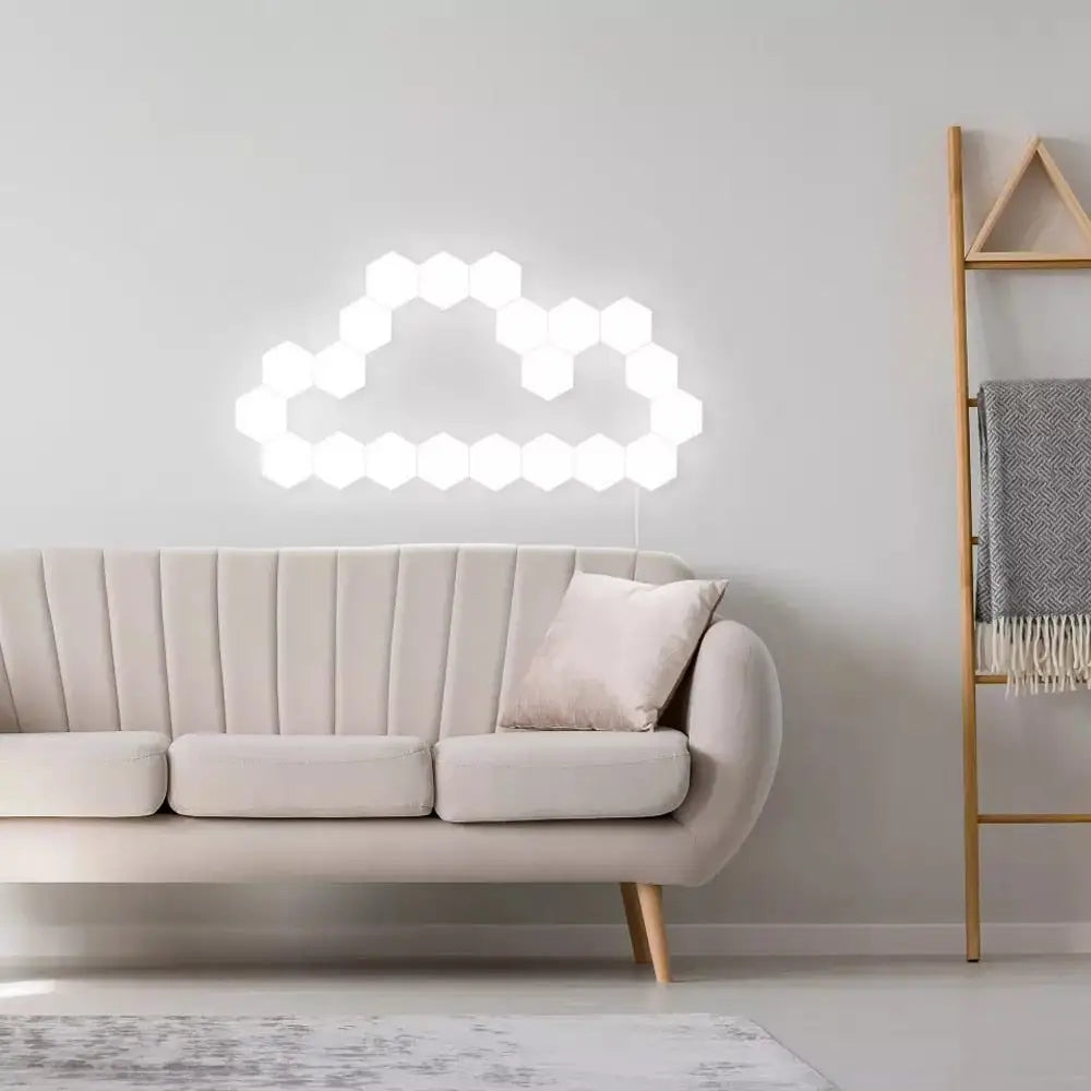 Modular Hexagon Touch LED Wall Lights