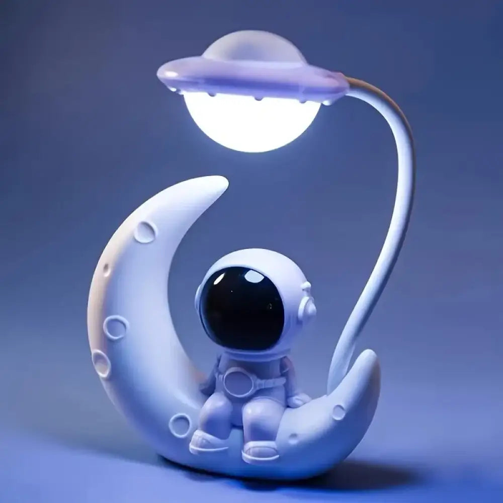 Moon Astronaut LED Nightlight Sci-Fi Desk Lamp & Christmas Gift