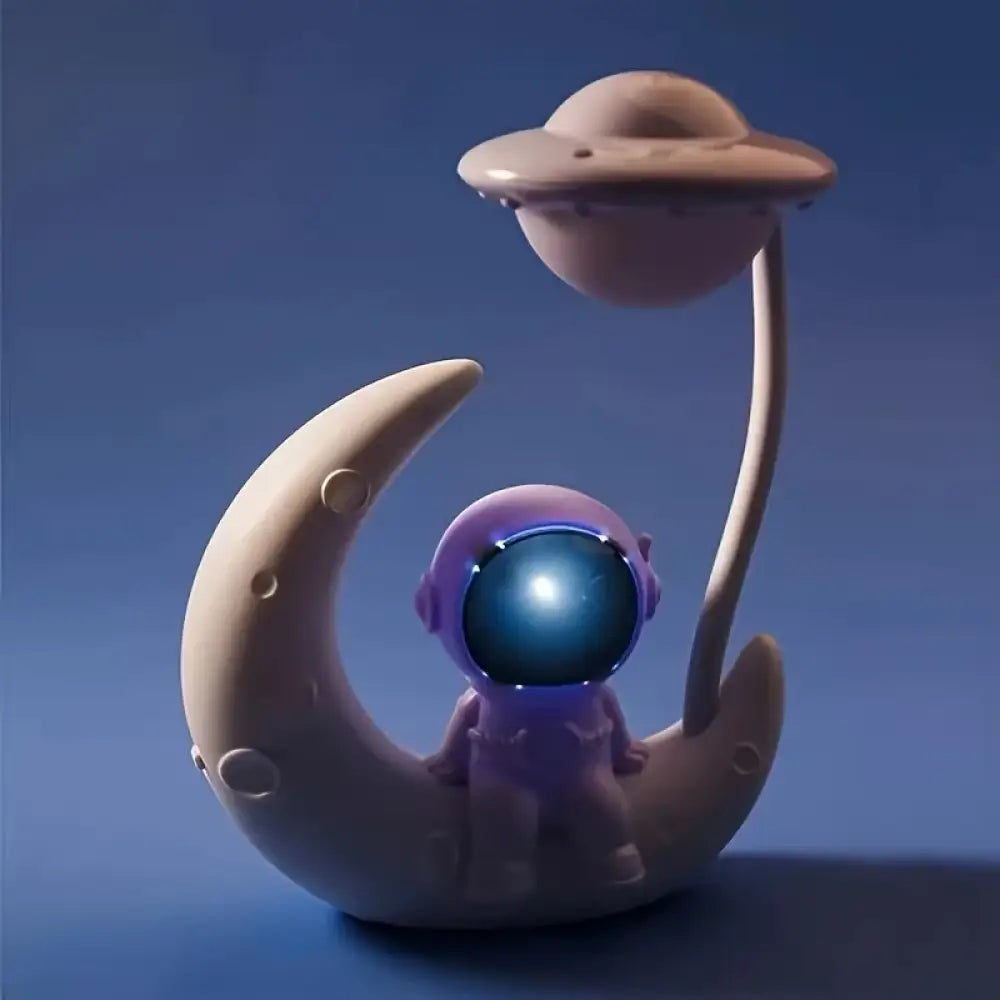 Moon Astronaut LED Nightlight Sci-Fi Desk Lamp & Christmas Gift