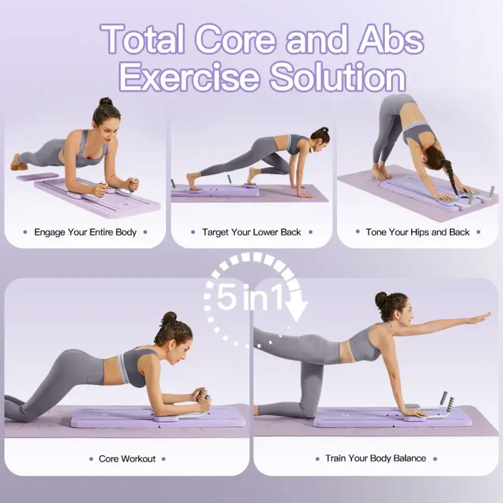 Multifunctional Ab Exercise Board for Abdominal and Core Strength Training