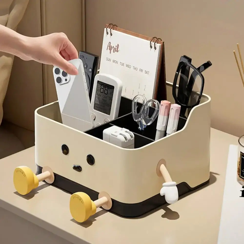 Multifunctional Desktop Storage Box | Cosmetic Organization Shelf & Countertop Display Bin