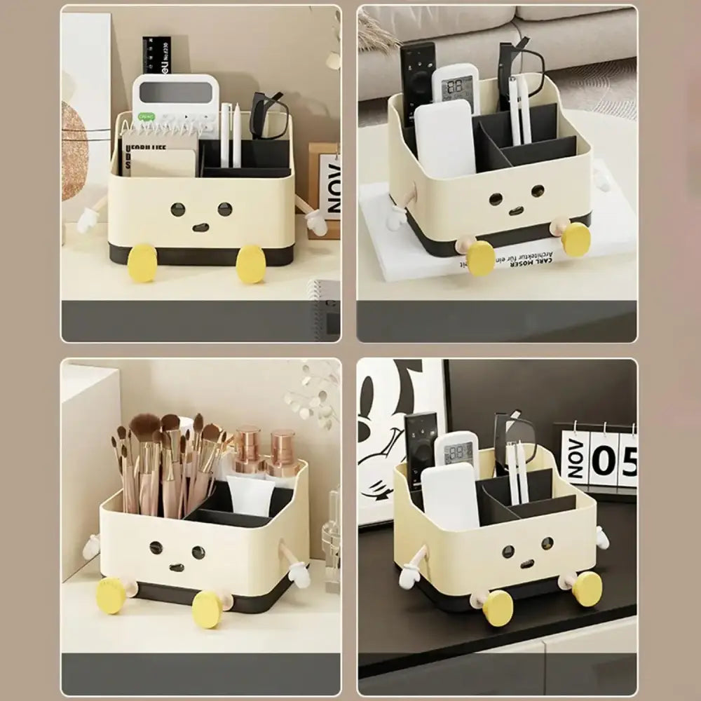 Multifunctional Desktop Storage Box | Cosmetic Organization Shelf & Countertop Display Bin