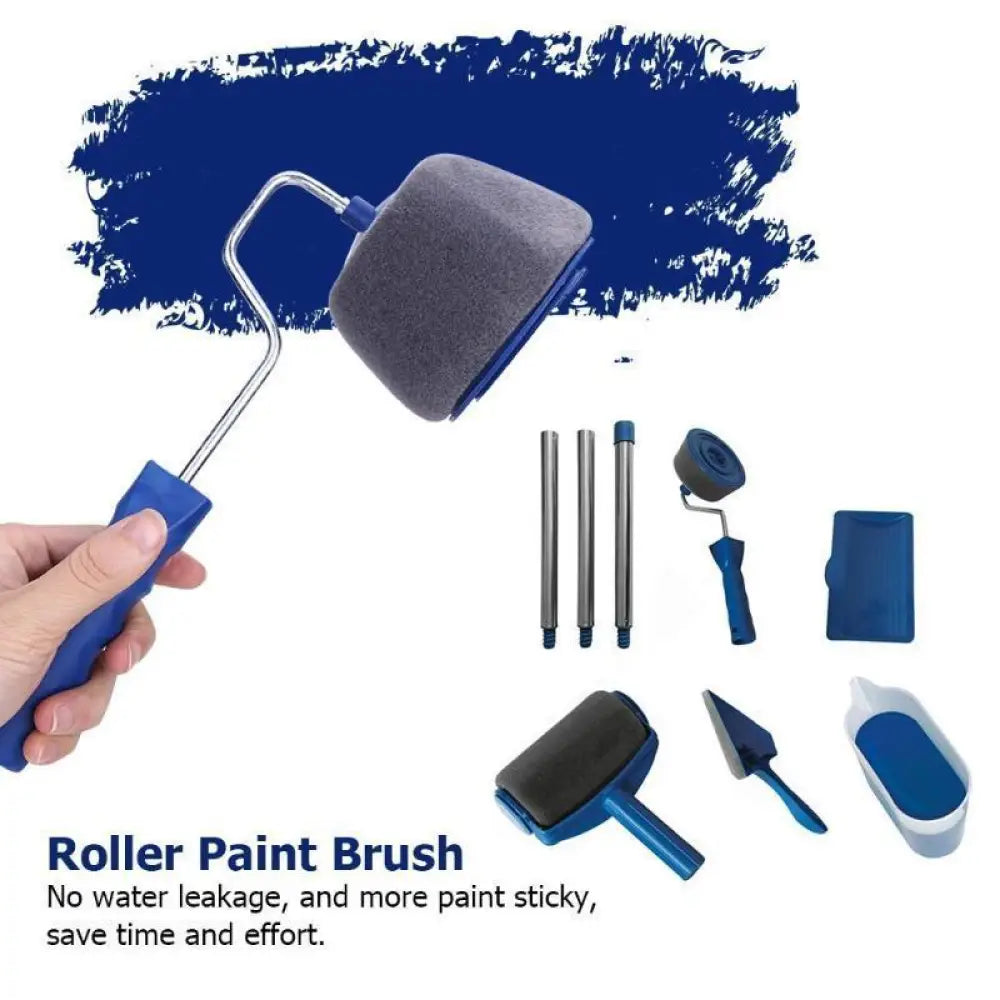 Multifunctional Paint Roller Brush Tools Set (8 pcs.)