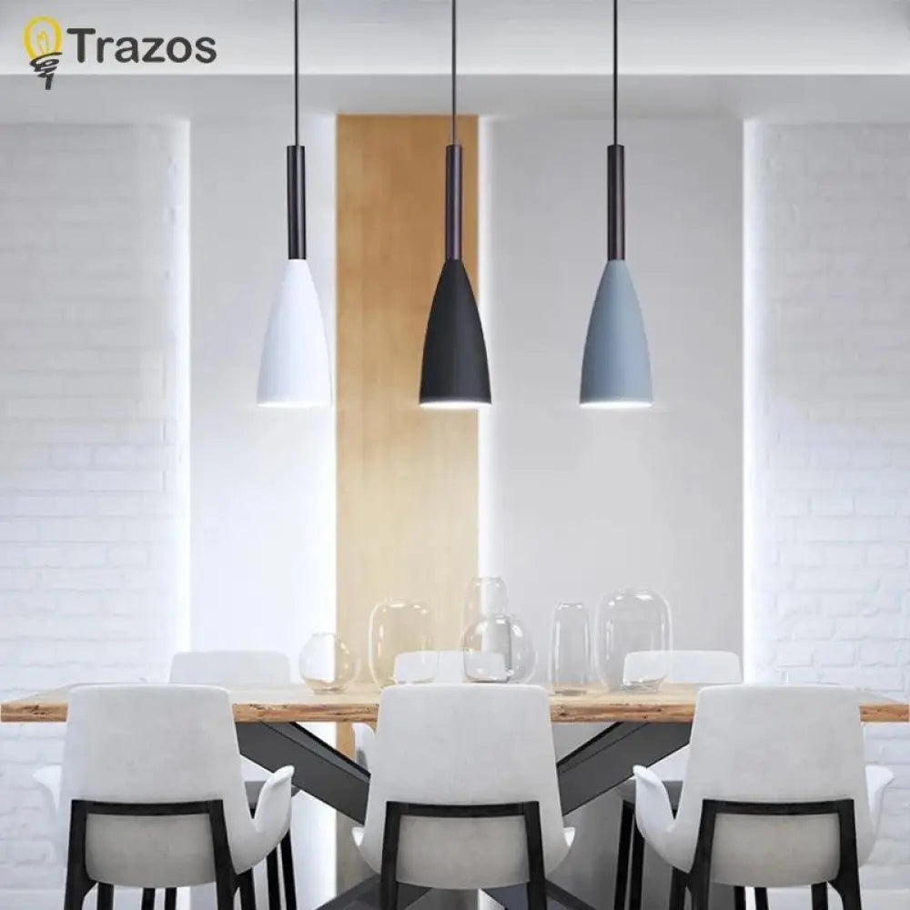 Nordic Pendant Lights Modern Hanging Lamps Minimalist Simple Light Multicolor Lamp