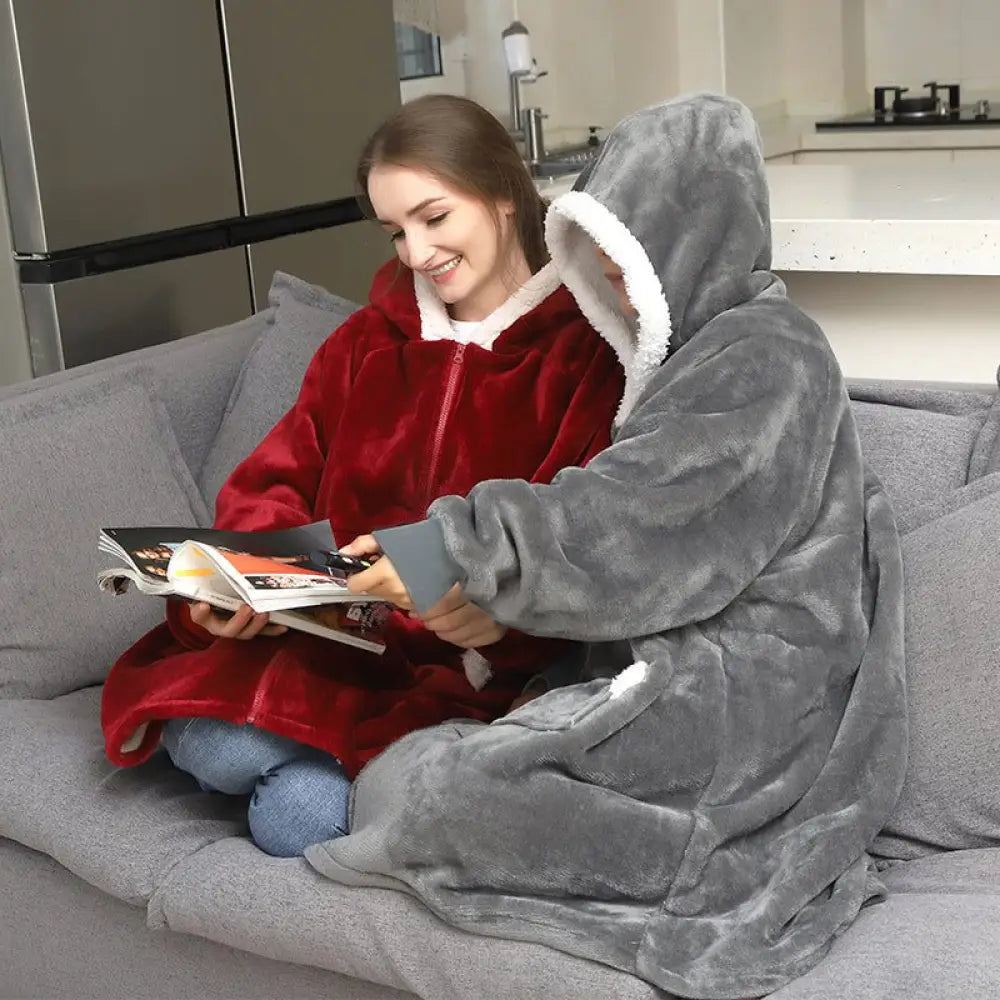 Oversized Blanket Sweatshirt