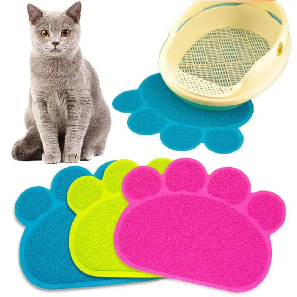 Paw style Cat Litter Mat