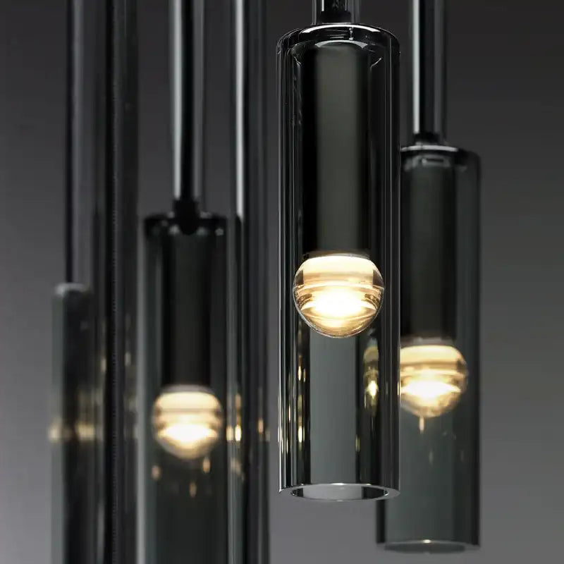 Modern Bottle Glass Pendant Light – Minimalist Lamp