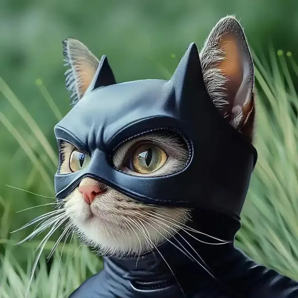 Pet Avengers Mask Set – Halloween Cosplay Costume for Cats & Dogs, Lightweight Pet-Friendly Superhero Party Outfit