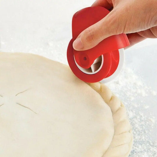 Pie Crust Wheel Cutter & Decorator Set
