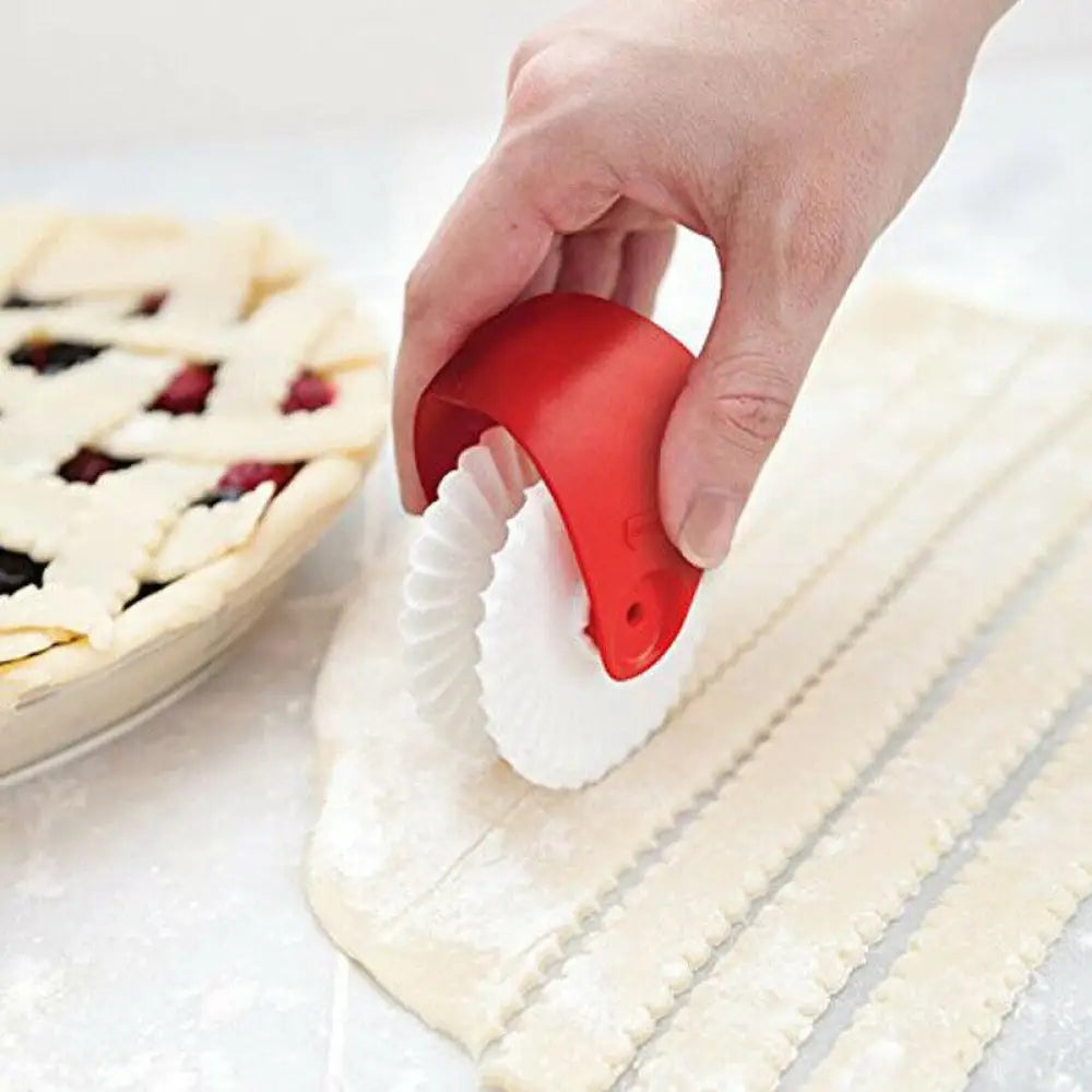 Pie Crust Wheel Cutter & Decorator Set