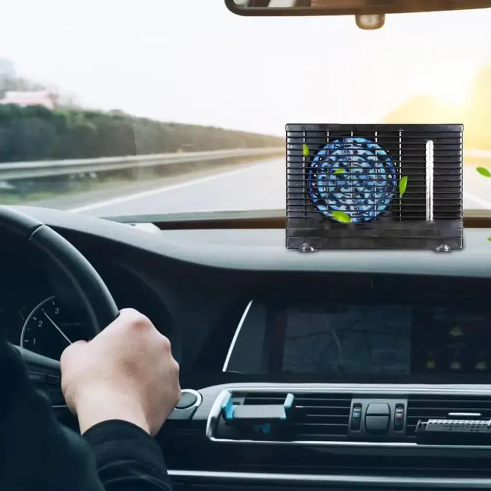 Portable 12V USB Car Air Cooler – 2 Speeds, 400ml Water Tank, for Car, Desk & Travel