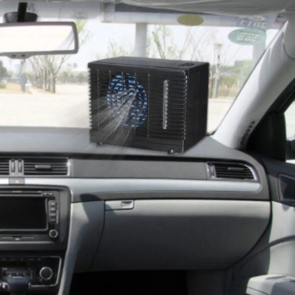 Portable 12V USB Car Air Cooler – 2 Speeds, 400ml Water Tank, for Car, Desk & Travel