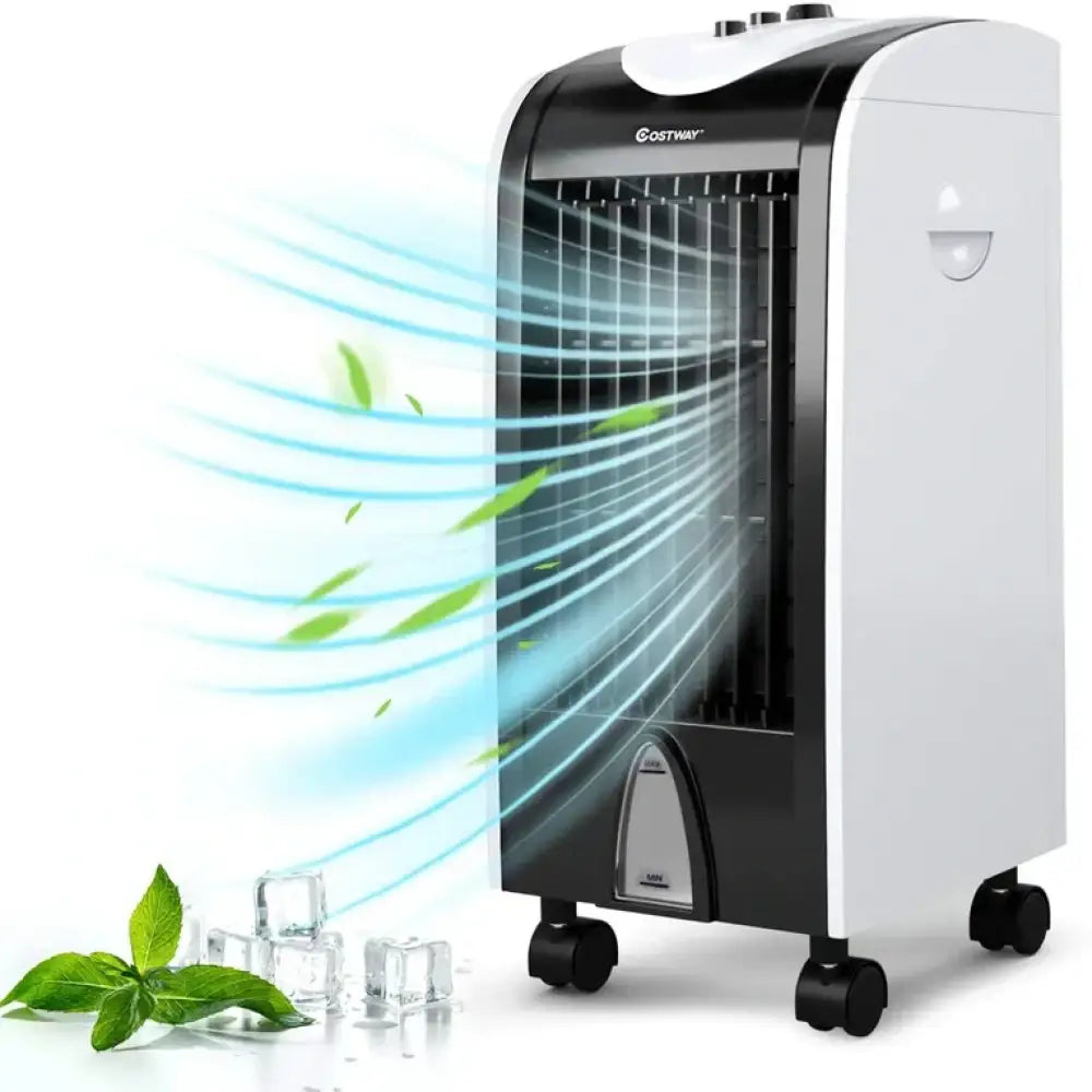 Portable Air Conditioner Evaporative Stand Up Windowless Room Cooler