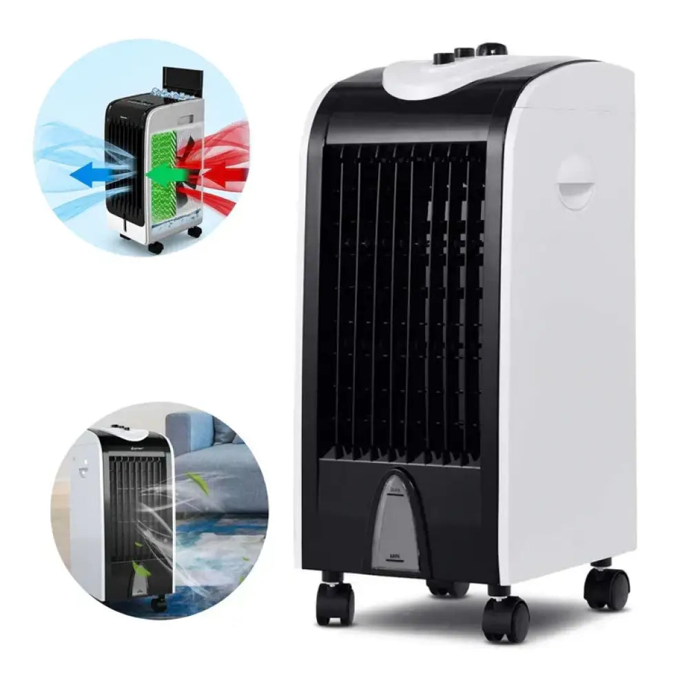 Portable Air Conditioner Evaporative Stand Up Windowless Room Cooler