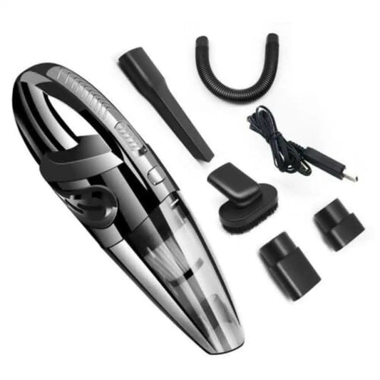 Portable cordless car vacuum cleaner