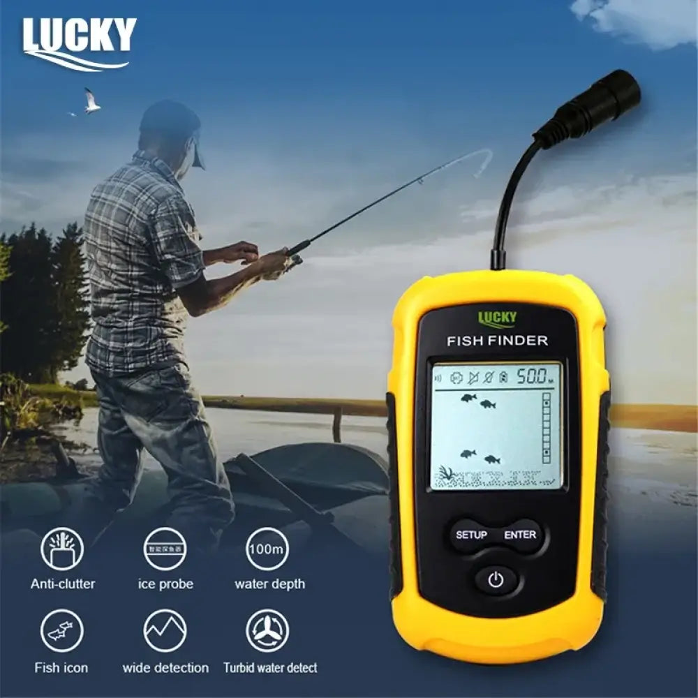 Portable Fish Finder Wireless Sonar Detector