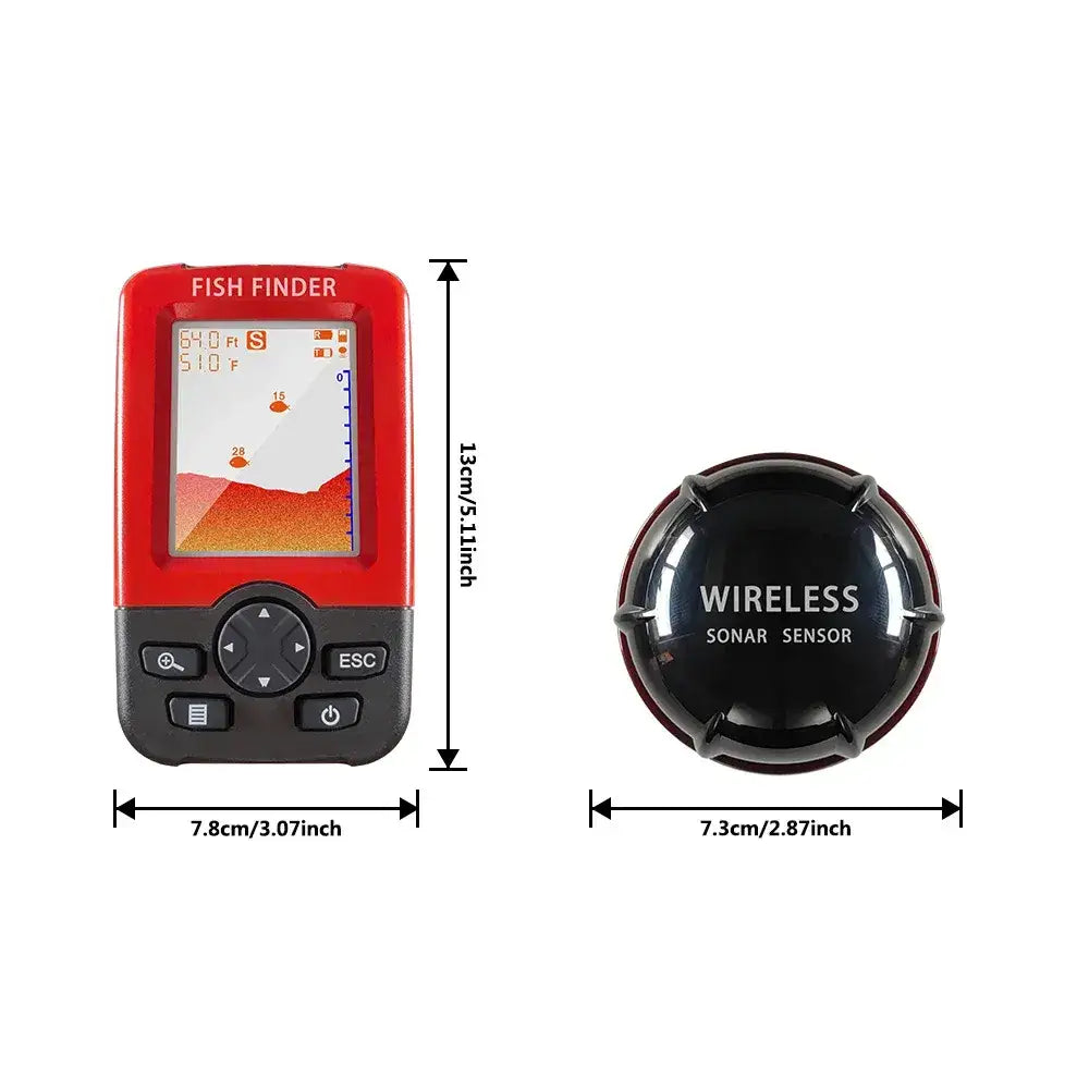 Portable GPS Fish and Depth Finder