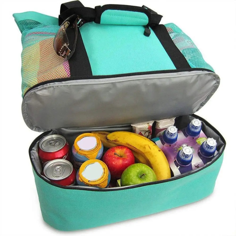 Portable Large Picnic Cooler Tote Bag
