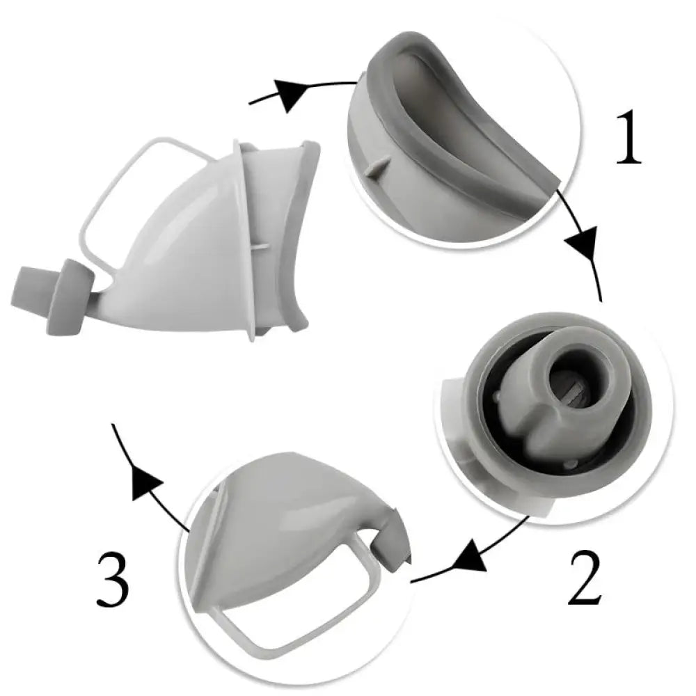 Portable Travel Urinal - Pack Of 2