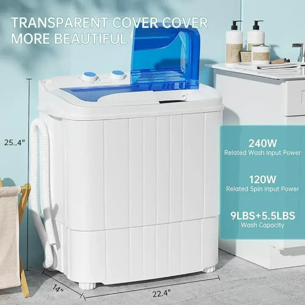 Portable Twin Tub Washing Machine