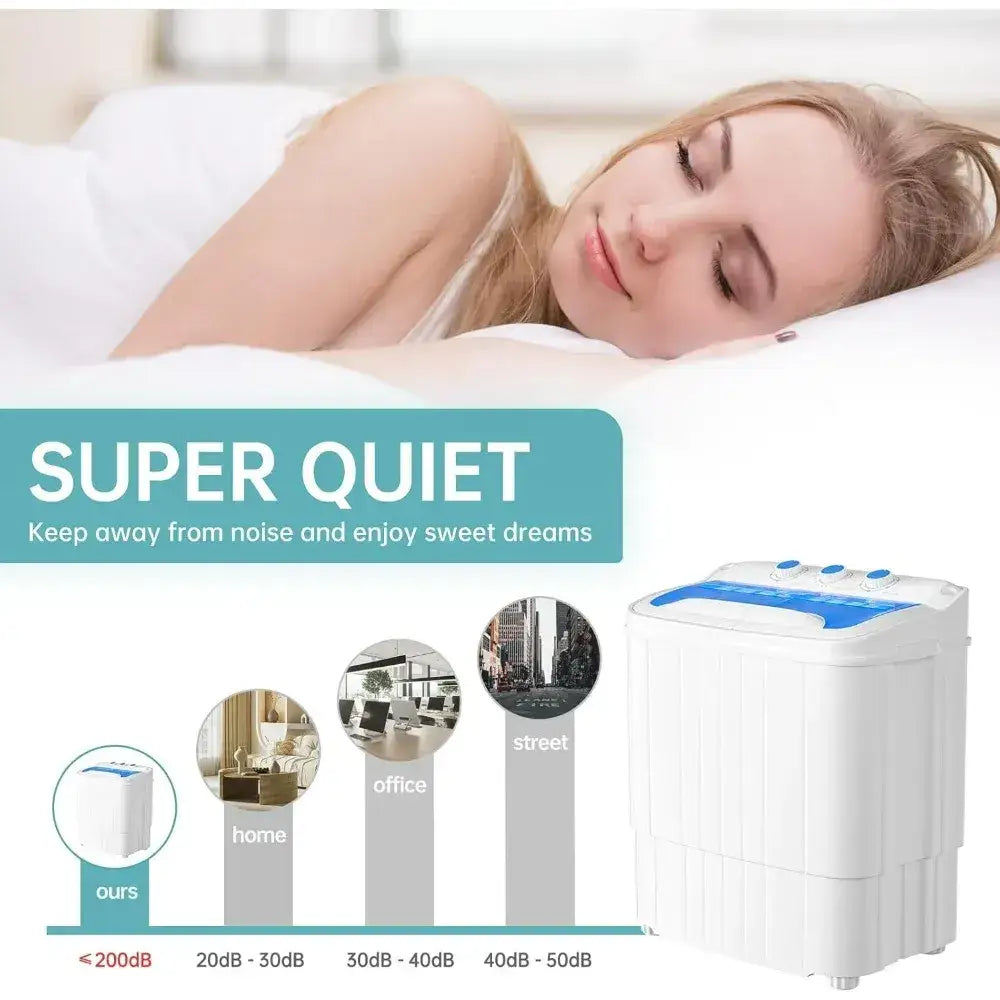 Portable Twin Tub Washing Machine