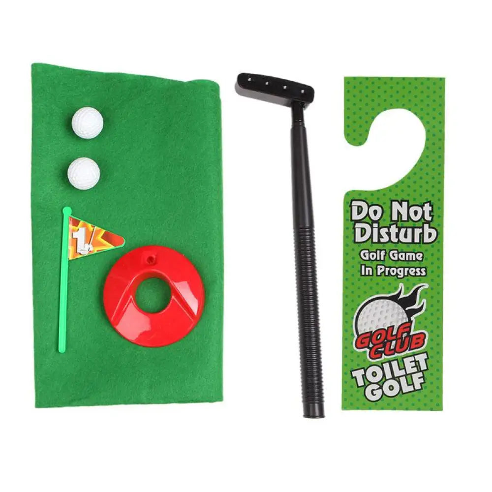 Potty Golf Putter Toilet Time Game