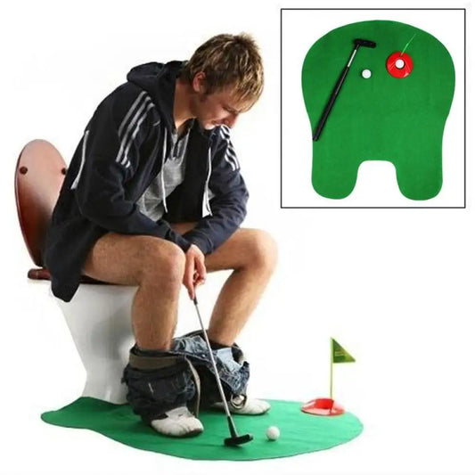 Potty Golf Putter Toilet Time Game