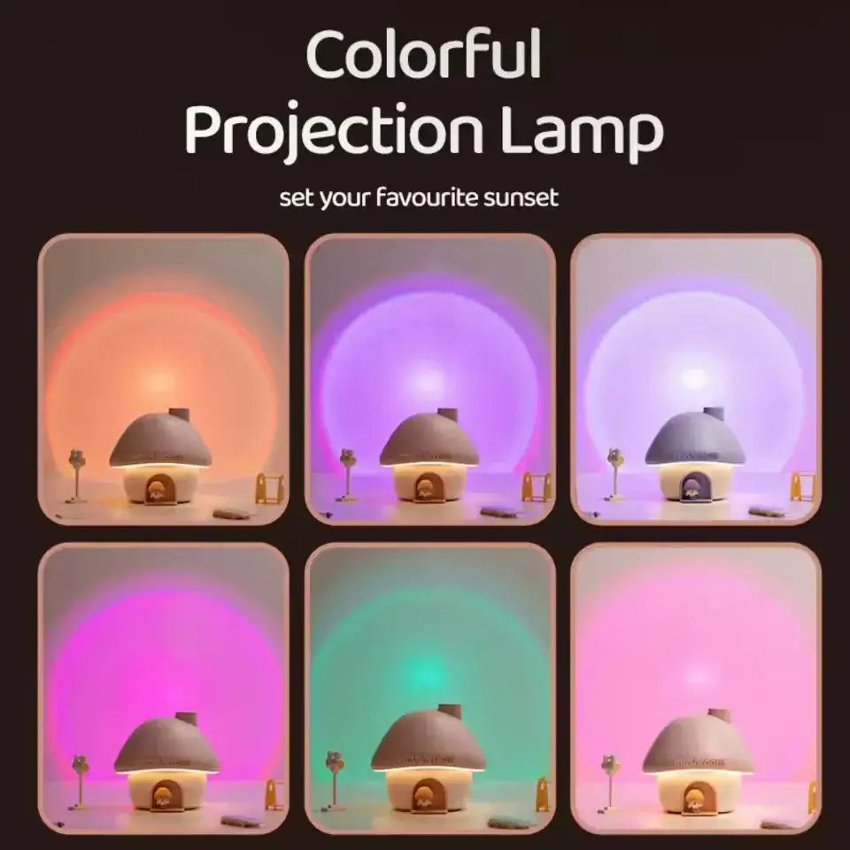 Mushroom House Humidifier & Aroma Diffuser