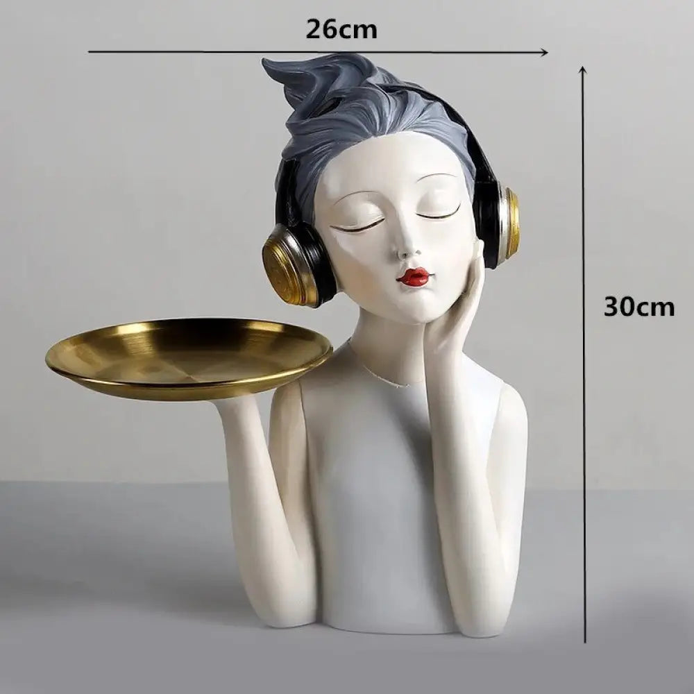 Resin LUCKY Giraffe Elk Figurine Statue Home Living Room Decor Crafts Sculpture