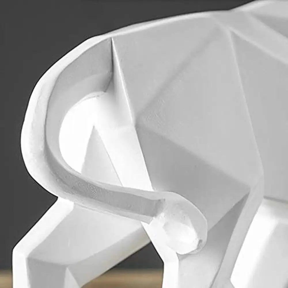 Wall Street Bull Statue Bison Sculpture – Contemporary Resin Decor