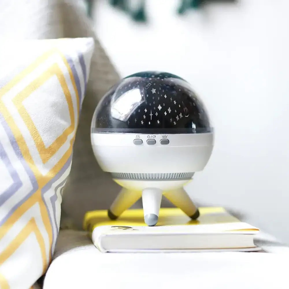 Rotating LED Star Projector Night Light |3-in-1 Starry Sky Master Lamp for Kids, Baby Sleep & Romantic Ambiance