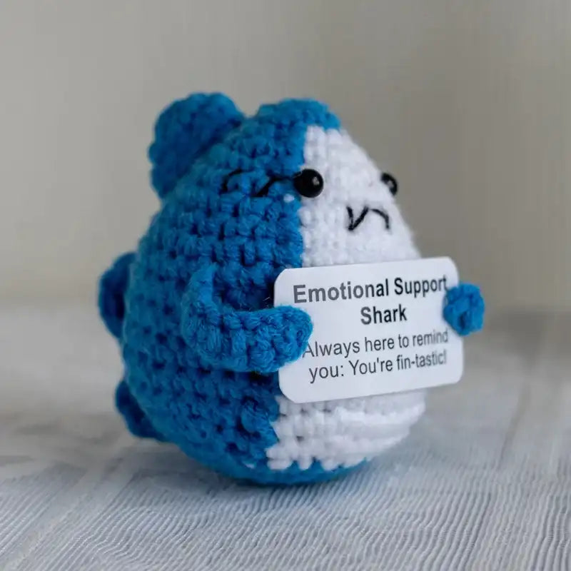 Crochet Positive Energy Doll  - Handmade Knitted Gift