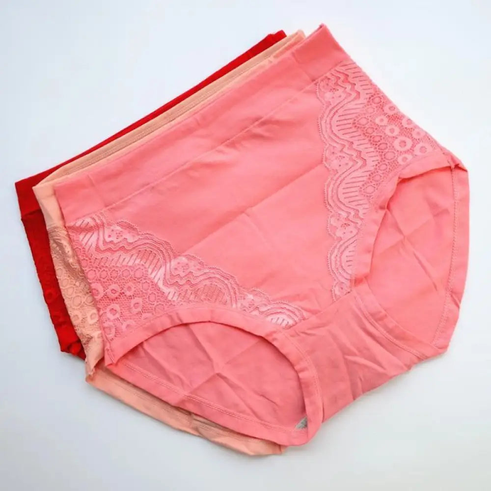Slim-Fit Lace Underwear (3 pcs)