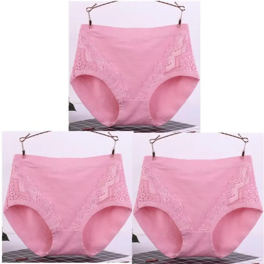 Slim-Fit Lace Underwear (3 pcs)