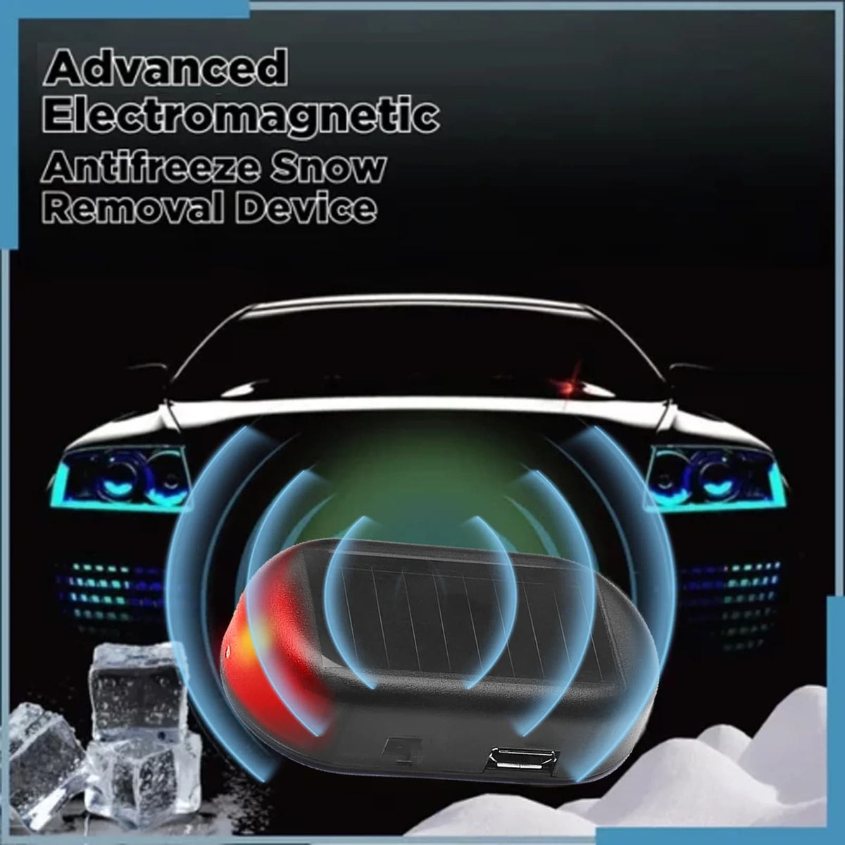 Electromagnetic Antifreeze Car Snow Removal Device - Anti-Ice Window Jammer
