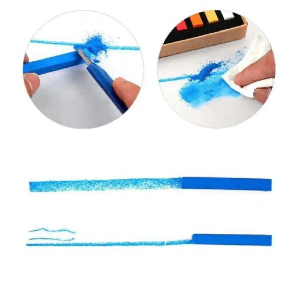 Soft Dry Pastel Set Art School Supply