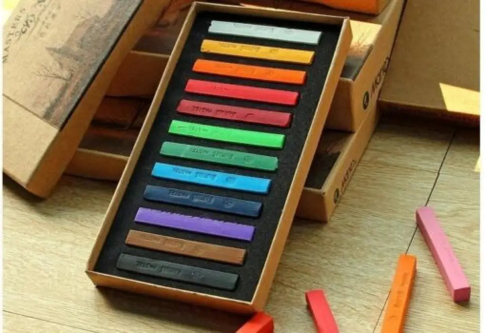 Soft Dry Pastel Set Art School Supply