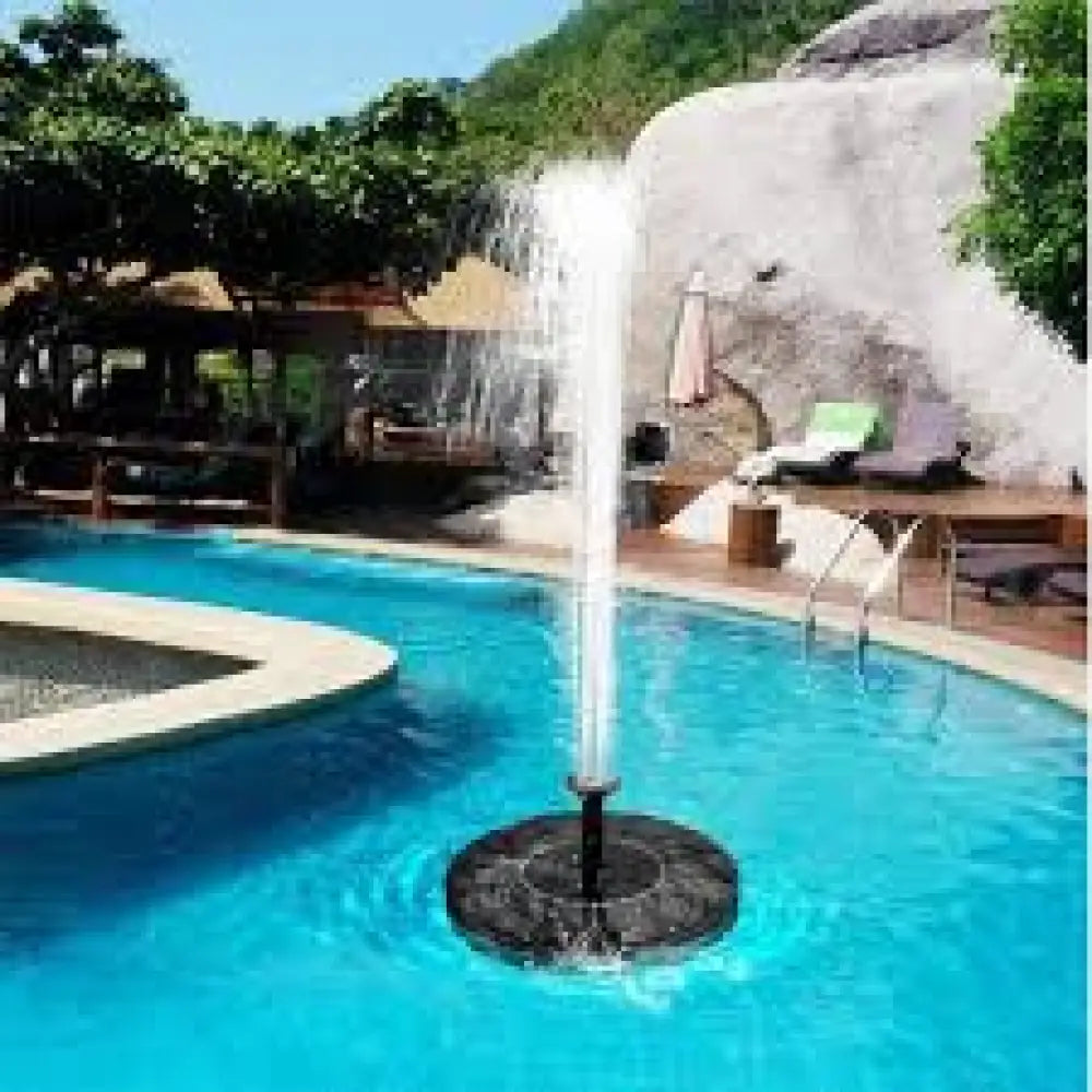 Solar Powered Garden Fountain