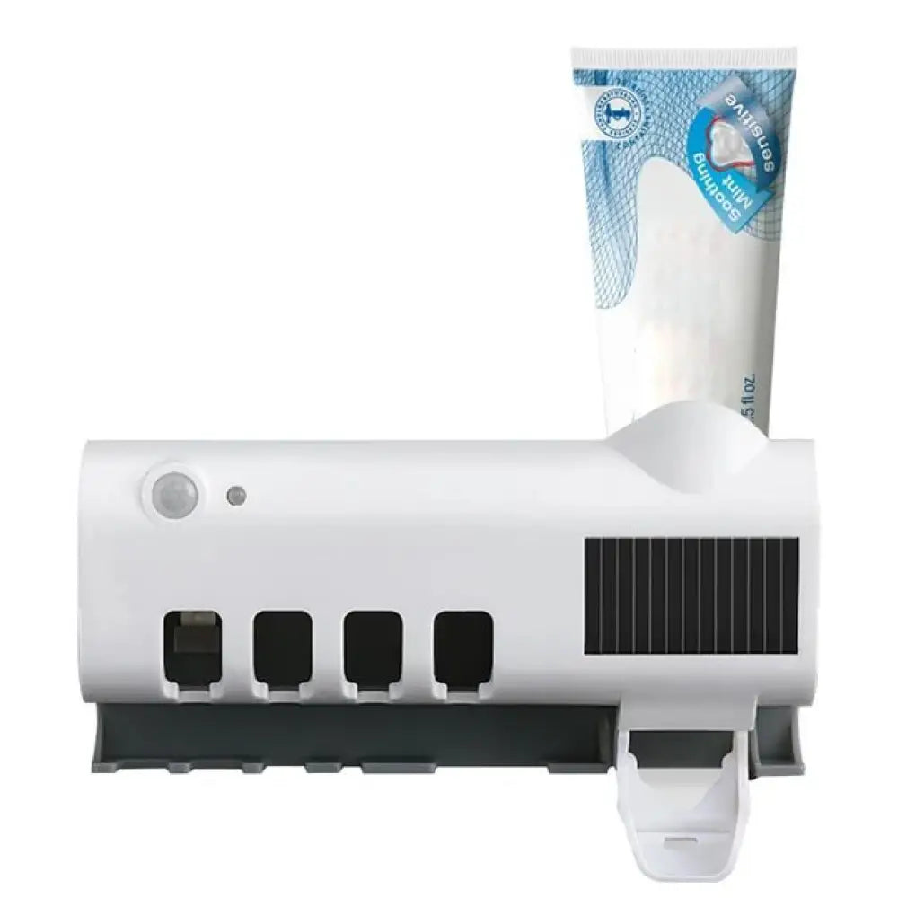 Solar Powered UV Light Toothpaste Dispenser