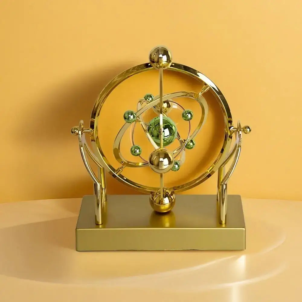 Space Celestial Body Perpetual Motion Machine Gold Desktop Kinetic Ornament