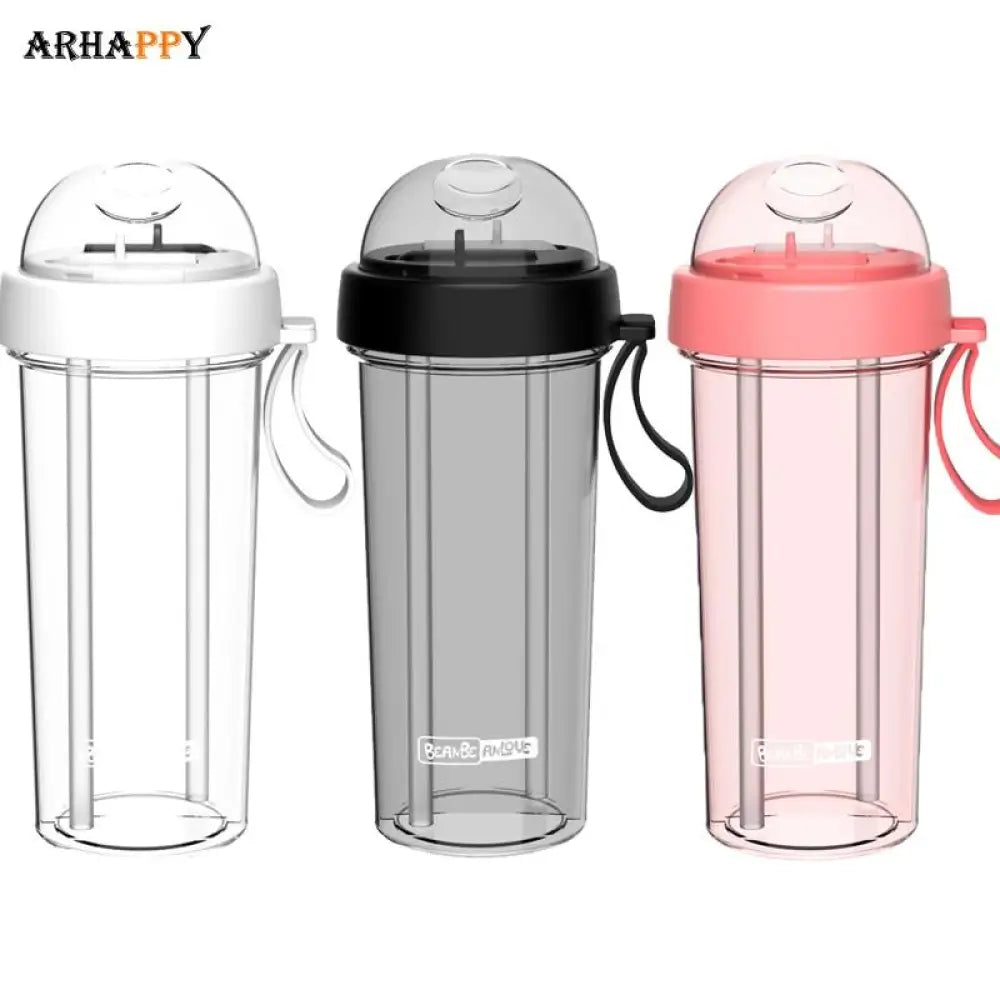 Split Cup Easy Leakproof Double Drinks Bottle