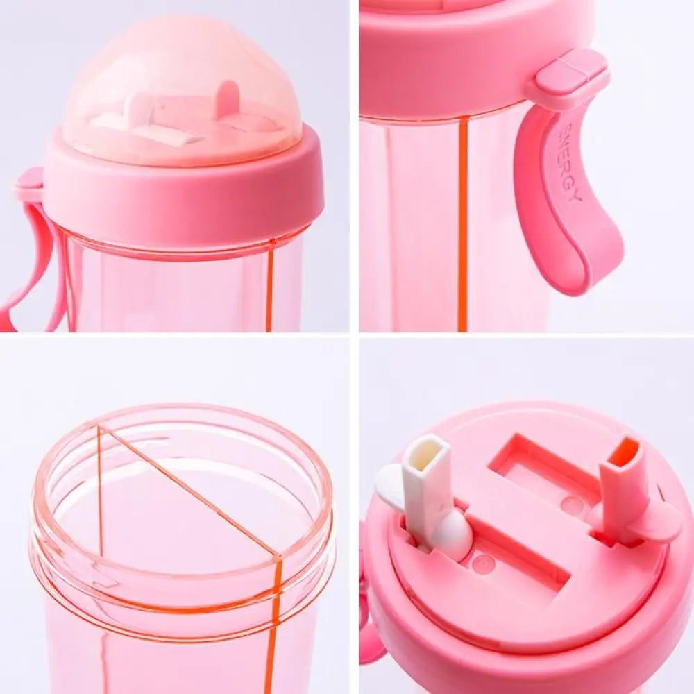 Split Cup Easy Leakproof Double Drinks Bottle