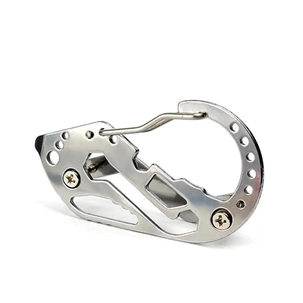 Stainless Steel Key Holder Quick Hang Clips - Pack Of 2