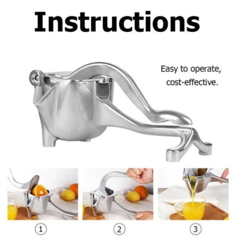 Stainless Steel Manual Lemon Squeezer