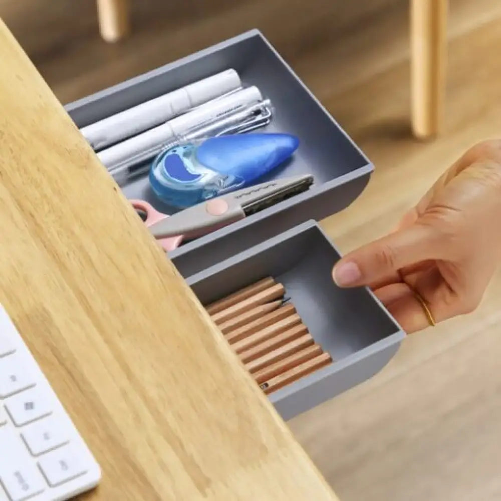Stand Self-adhesive Table Storage Drawer