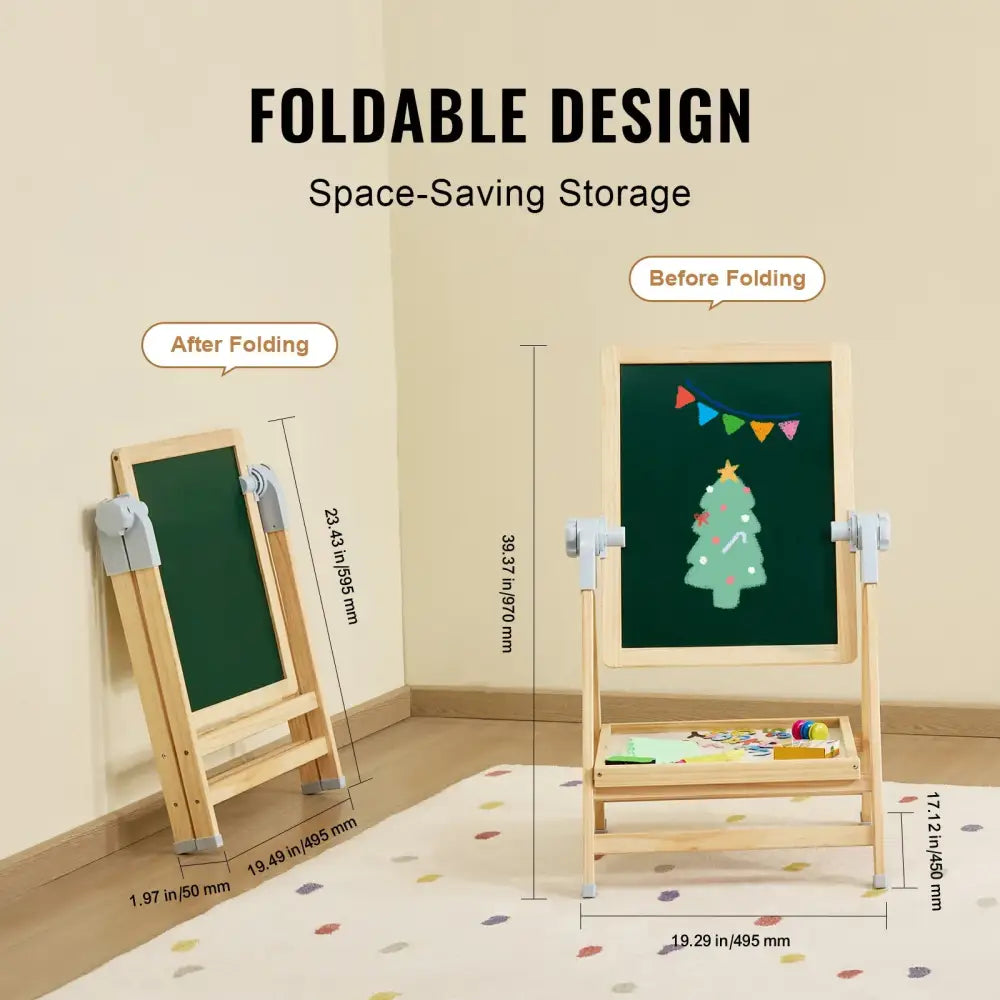 Standing Magnetic Drawing Board WordPad Art Easel – Educational Painting Toy for Kids
