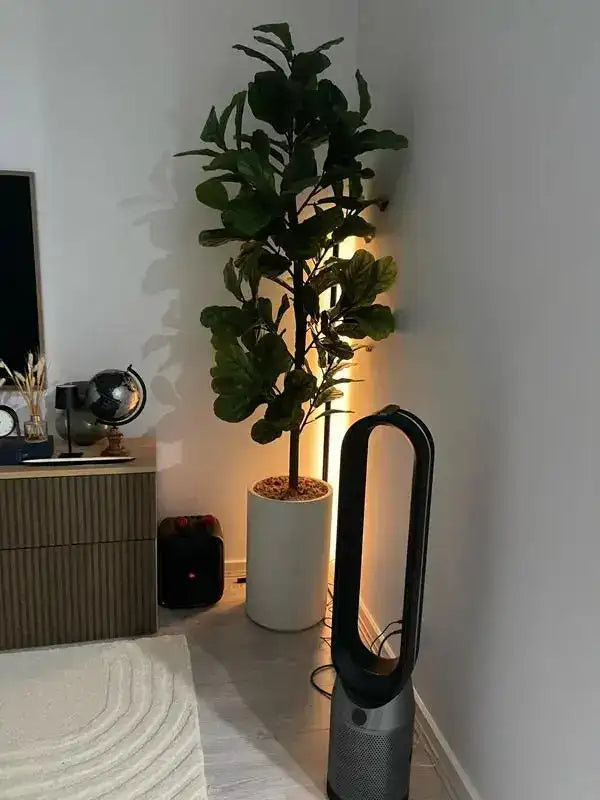 Smart Corner Floor Lamp - LED Light with App & Remote Control