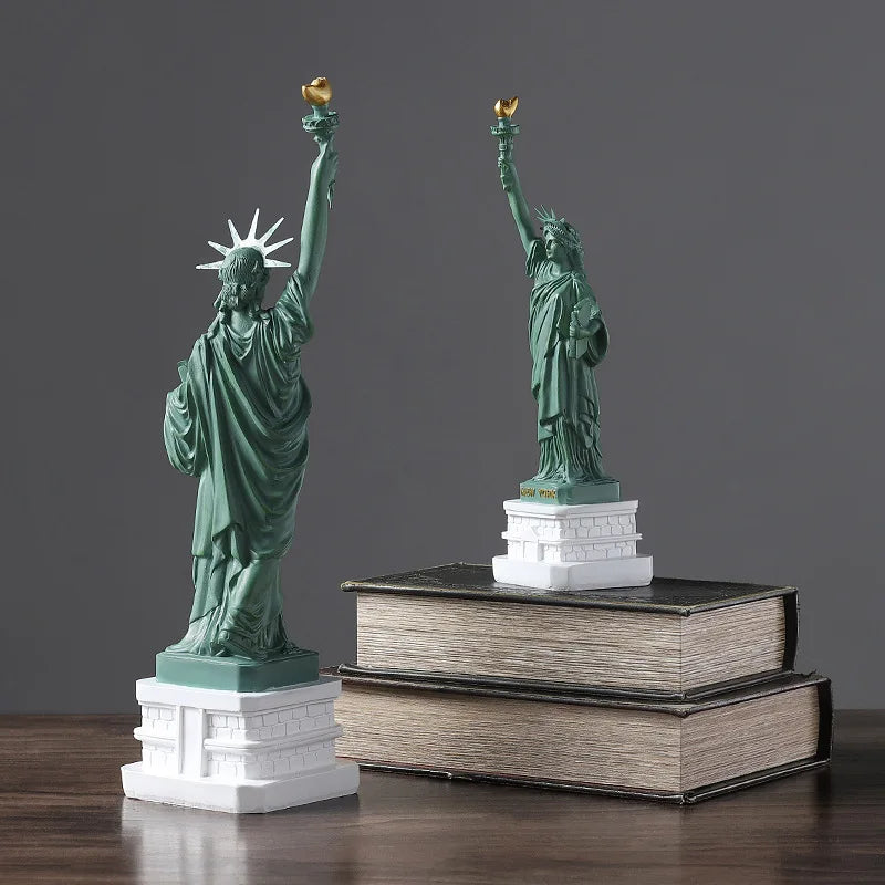 Statue of Liberty Decorative Model – New York Inspired Desk Accent